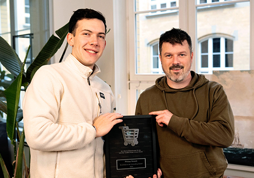Awardübergabe