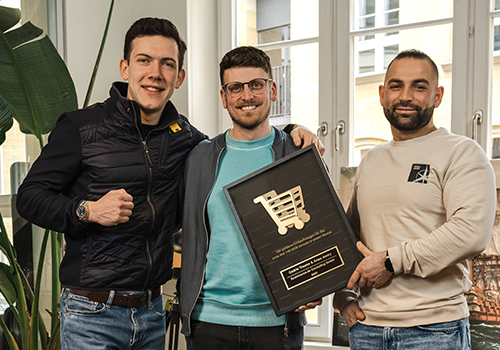 Awardübergabe