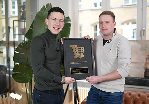 Awardübergabe