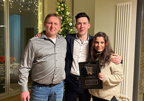 Awardübergabe