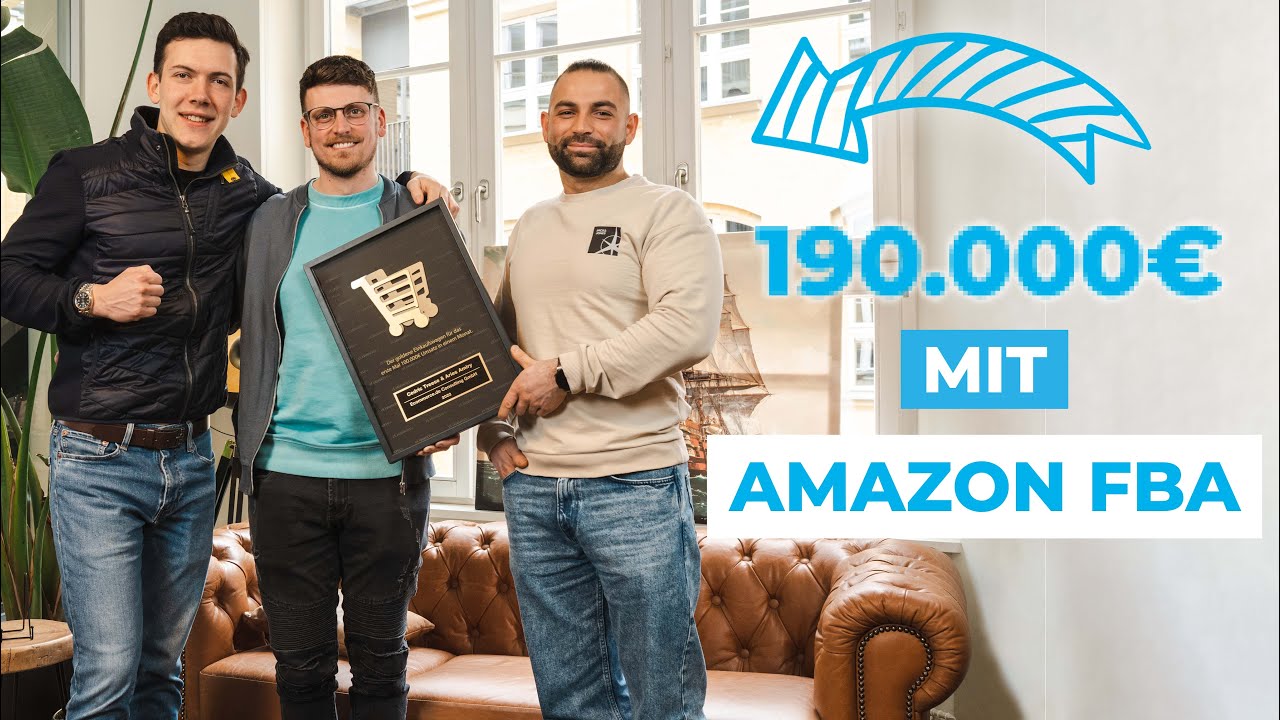 Amazon FBA Erfolgsstory: 100.000 € Monatsumsatz mit dem ersten Produkt